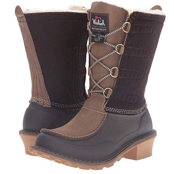 Woolrich Fully Wooly Fisherman Core Boots - Picture 1 of 11